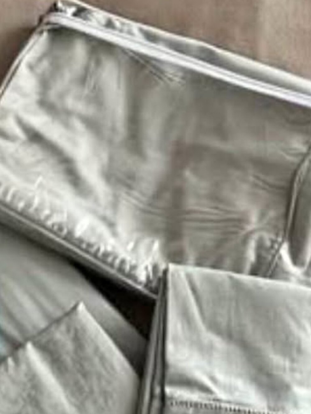 Gorgeous Sage Green F/Q Jacquard 3PCS Hemstitch Duvet Cover Set